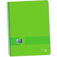 ноутбук Oxford Live&Go Зеленый A4 5 штук цена и информация | Kanceliarinės prekės | pigu.lt