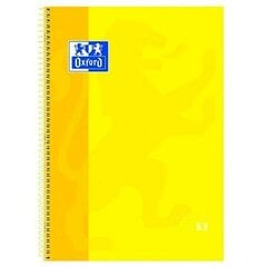 Užrašų knygelė Oxford European Book, A4, 90 g/m, geltona 5 vnt. kaina ir informacija | Kanceliarinės prekės | pigu.lt