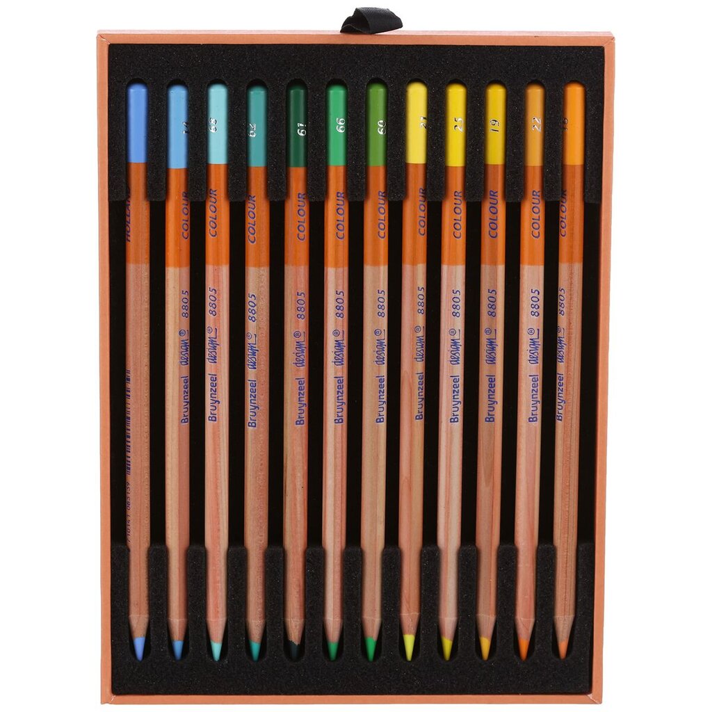 Spalvoti pieštukai Bruynzeel Design Box, 48 d. kaina ir informacija | Piešimo, tapybos, lipdymo reikmenys | pigu.lt