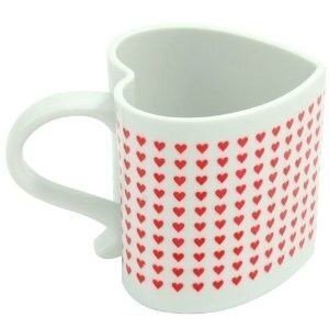 Keičiantis spalvą puodelis Širdies formos kaina ir informacija | Originalūs puodeliai | pigu.lt