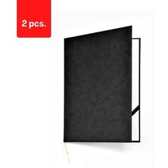 Папка для поздравлений ARGO ROYAL, 220 x 310 мм, черная, 2 шт. цена и информация | Канцелярские товары | pigu.lt