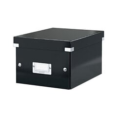 Ящик для документов LEITZ, складной A4, 200 x 281 x 370 мм, черный цена и информация | Kanceliarinės prekės | pigu.lt