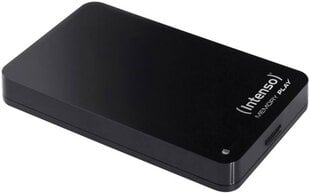 HDD USB3 1TB EXT. 2.5/BLACK 6021460 INTENSO цена и информация | Жёсткие диски (SSD, HDD) | pigu.lt