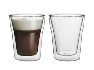 Dvigubo stiklo stiklinės, 240 ml, 2 vnt. kaina ir informacija | Taurės, puodeliai, ąsočiai | pigu.lt