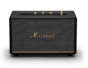 Аудио колонка Marshall Acton III Bluetooth, черная цена и информация | Аудиоколонки | pigu.lt