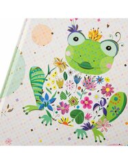 Užrašų knygutė Goldbuch, Happy Frog A5 64392 kaina ir informacija | Kanceliarinės prekės | pigu.lt