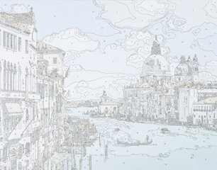 Картина по номерам "Венеция", 40x50, C 89777 цена и информация | Живопись по номерам | pigu.lt