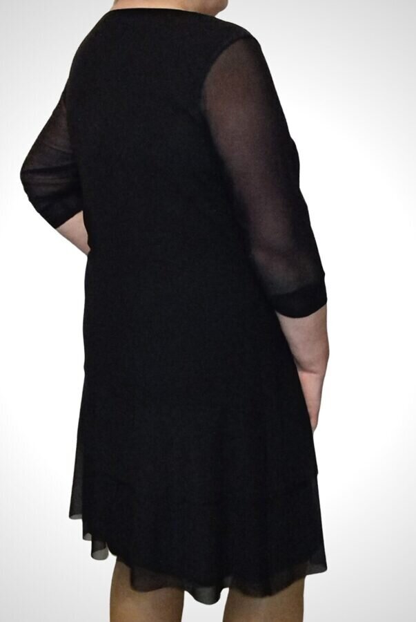 Suknelė moterims Dorota, juoda kaina ir informacija | Suknelės | pigu.lt