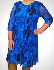 Suknelė moterims Dorota, mėlyna kaina ir informacija | Suknelės | pigu.lt