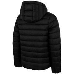 Куртка 4F Jr HJZ22 JKUMP001 20S, черная цена и информация | Куртка для мальчика | pigu.lt