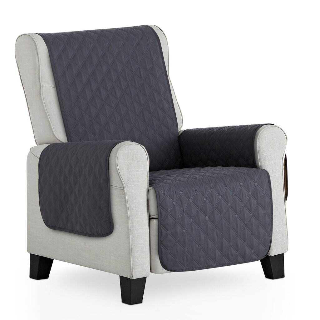 Bestcovers storas apsauginis sėdynių užvalkalas, 55x195cm, pilka spalvos kaina ir informacija | Baldų užvalkalai | pigu.lt