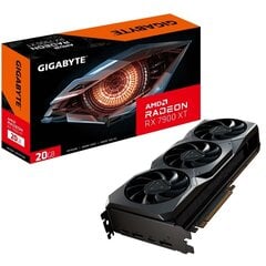 Gigabyte Radeon RX 7900 XT 20G (GV-R79XT-20GC-B 1.0 AMD) kaina ir informacija | Vaizdo plokštės (GPU) | pigu.lt