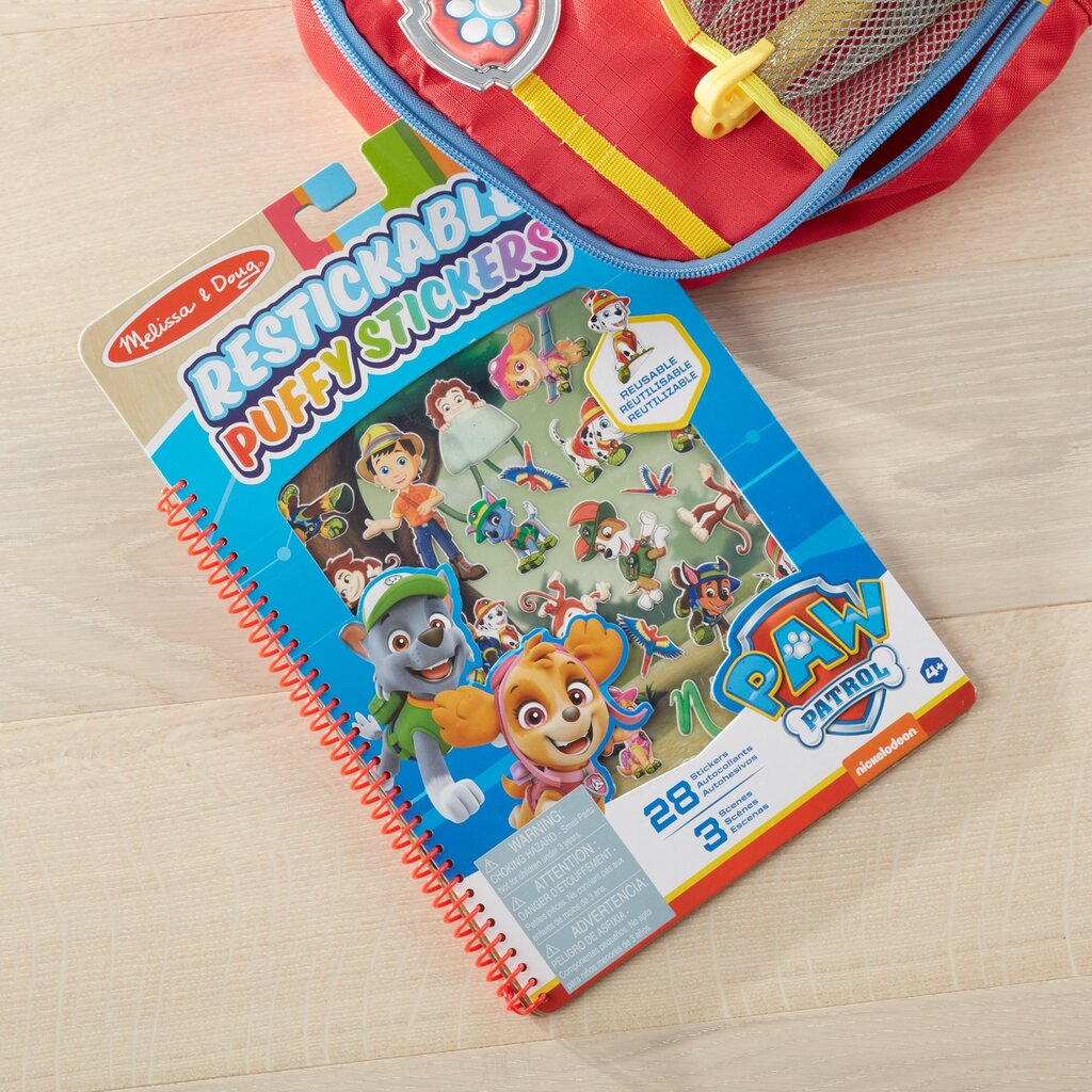 Lipdukų rinkinys Melissa & Doug Paw patrol „Džiunglės“ kaina ir informacija | Lavinamieji žaislai | pigu.lt