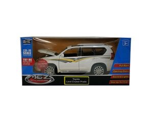 Автомобиль МСЗ Toyota Land Cruiser Prado, 1:32 цена и информация | Игрушки для мальчиков | pigu.lt