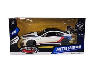 Автомобиль МСЗ BMW M6 GT3, 1:24 цена и информация | Игрушки для мальчиков | pigu.lt