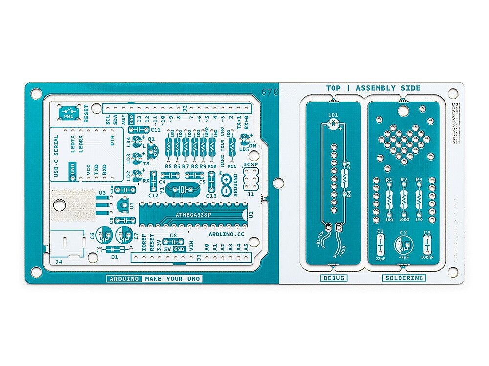 Arduino Make Your Uno rinkinys Arduino AKX00037 kaina ir informacija | Atviro kodo elektronika | pigu.lt