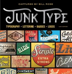 Junk Type: Typography - Lettering - Badges - Logos kaina ir informacija | Knygos apie sveiką gyvenseną ir mitybą | pigu.lt