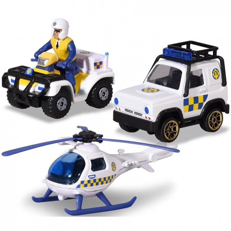 Ugniagesio Samo transporto priemonių rinkinys Fireman Sam kaina ir informacija | Žaislai berniukams | pigu.lt