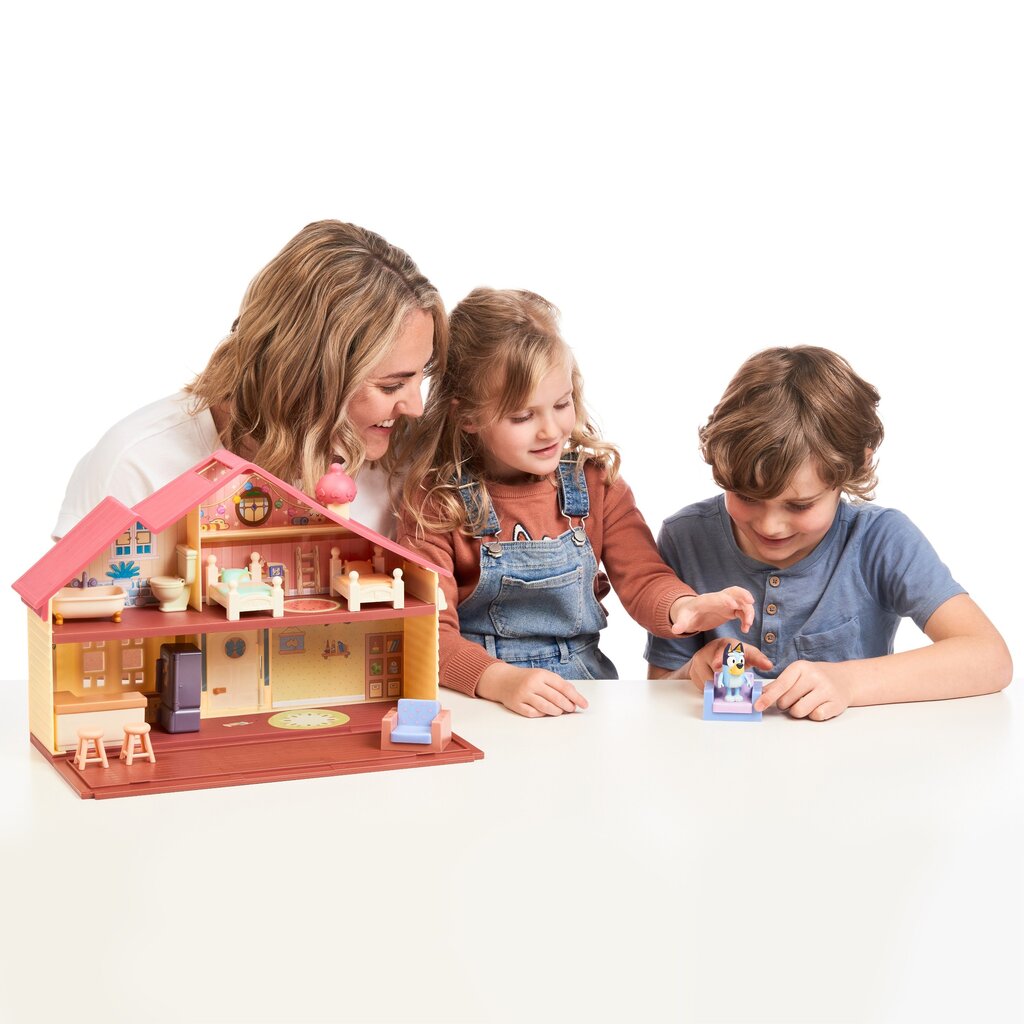 BLUEY Rinkinys „Šeimos namas“ kaina ir informacija | Žaislai mergaitėms | pigu.lt