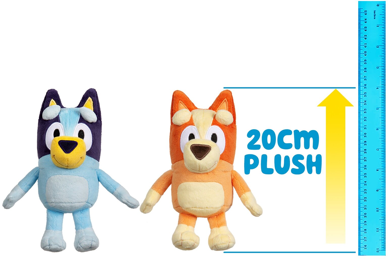 BLUEY Pliušinis herojus, 20 cm kaina ir informacija | Minkšti (pliušiniai) žaislai | pigu.lt