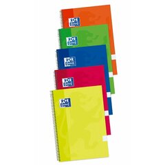 ноутбук Oxford Write&Erase Разноцветный A4 5 штук цена и информация | Канцелярские товары | pigu.lt