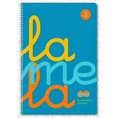 Užrašų knygelė Lamela A4, 90 g/m, mėlyna, 5 vnt. kaina ir informacija | Kanceliarinės prekės | pigu.lt