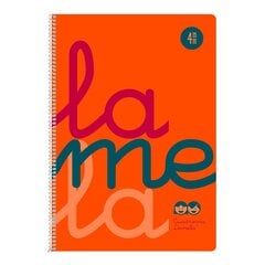 Užrašų knygelė Lamela A4, 90 g/m, oranžinė 5 vnt. kaina ir informacija | Kanceliarinės prekės | pigu.lt