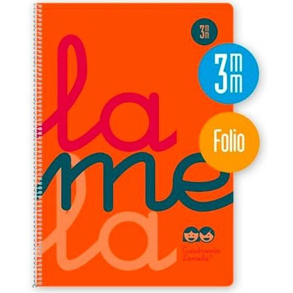 Užrašų knygelė Lamela A4, 90 g/m, oranžinė 5 vnt. цена и информация | Kanceliarinės prekės | pigu.lt