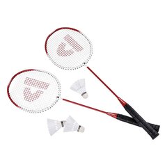 Badmintono komplektas 2 žaidėjams kaina ir informacija | Badmintonas | pigu.lt