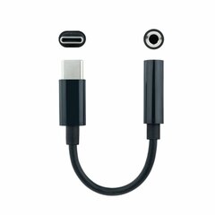 Адаптер Nanocable USB C Jack 3.5 мм 10.24.1205 цена и информация | Адаптеры, USB-разветвители | pigu.lt