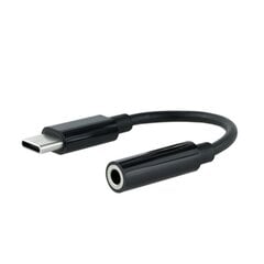 Адаптер Nanocable USB C Jack 3.5 мм 10.24.1205 цена и информация | Адаптеры, USB-разветвители | pigu.lt