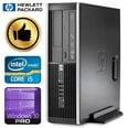 HP 8100 Elite SFF i5-650 16GB 240SSD+250GB GT1030 2GB DVD WIN10PRO|W7P [refurbished]