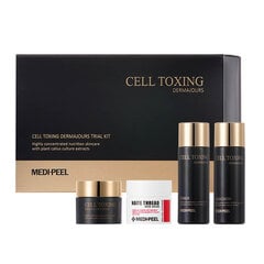 Veido priežiūros miniatiūrų rinkinys Medi Peel Cell Toxing Dermajours, 30 + 30 + 10 + 10 ml kaina ir informacija | Veido kremai | pigu.lt