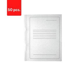 Папка картонная со скобой SMLT, 300 г, 50 шт. цена и информация | Канцелярские товары | pigu.lt