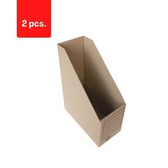 Подставка картонная для документов Smlt, А4, 120 мм, 2 шт. цена и информация | Канцелярские товары | pigu.lt