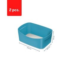 Коробка для хранения  Cosy L:MyBox, синяя, 2 шт. цена и информация | Канцелярские товары | pigu.lt