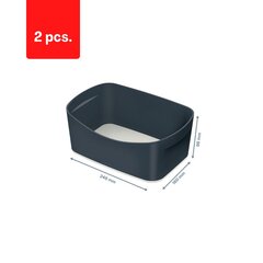 Ящик для хранения Cosy L:MyBox без крышки, серый sp. упаковка 2 шт. цена и информация | Канцелярские товары | pigu.lt