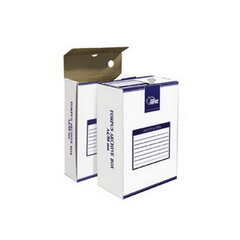Archyvinė dėžė A4, 340 x 245 x 120 mm., 4 vnt. kaina ir informacija | Kanceliarinės prekės | pigu.lt
