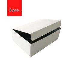 Коробка архивная SMLT 255 x 120 x 355 мм, открывающаяся сверху, 5 шт. цена и информация | Канцелярские товары | pigu.lt