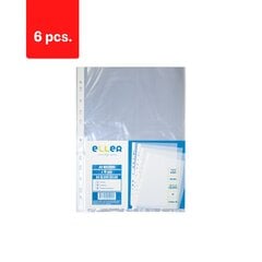 Подставка для документов ЭЛЛЕР, А4, 60 мкм, (упаковка - 100 шт.), прозрачная упаковка 6 шт. цена и информация | Канцелярские товары | pigu.lt