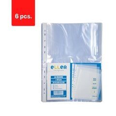 Подставка для документов ELLER, А4, 85 мкм, (упаковка - 50 шт.), прозрачная упаковка 6 шт. цена и информация | Канцелярские товары | pigu.lt