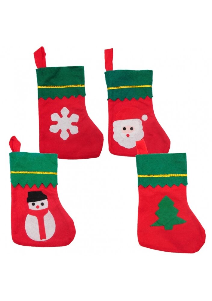 Kalėdinė kojinė, 21 cm цена и информация | Vakarėliams ir šventėms | pigu.lt