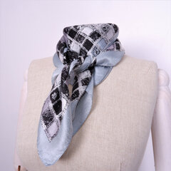 100% шелковый шарф Mulberry для женщин цена и информация | Женские шарфы, платки | pigu.lt