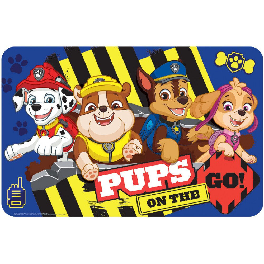 Paw Patrol stalo padėklas 43 x 28cm kaina ir informacija | Kanceliarinės prekės | pigu.lt