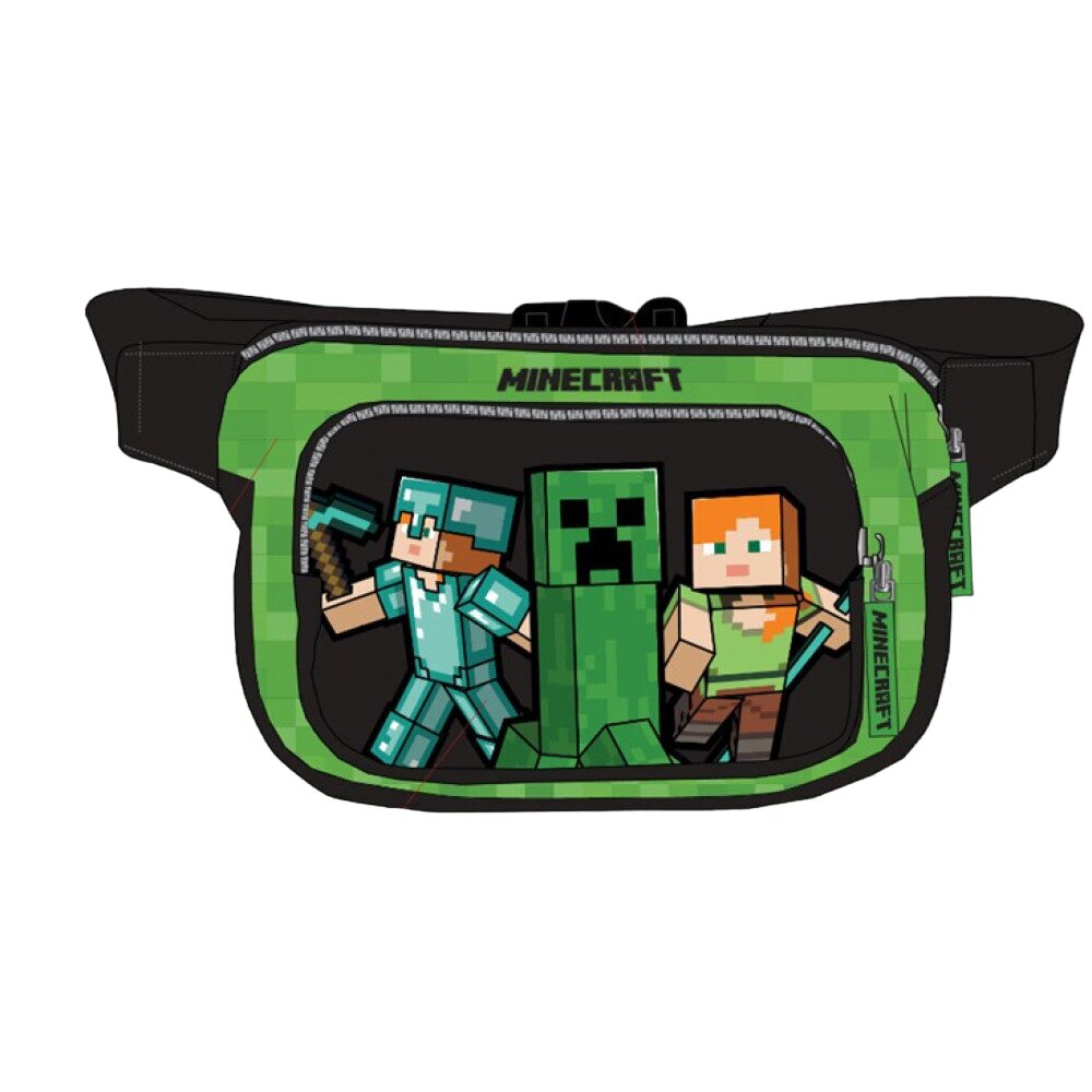 Diržinis maišelis Minecraft, 20 cm kaina ir informacija | Aksesuarai vaikams | pigu.lt