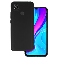 Задний чехол MATT для XIAOMI REDMI 9C Черный цена и информация | Чехлы для телефонов | pigu.lt