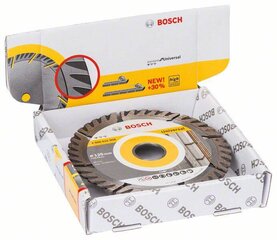 Deimantinis pjovimo diskas Bosch, 125 mm, 10 vnt kaina ir informacija | Mechaniniai įrankiai | pigu.lt