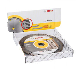 Deimantinis pjovimo diskas Bosch, 10 vnt. kaina ir informacija | Mechaniniai įrankiai | pigu.lt
