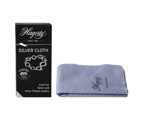 Hagerty Silver Cloth - уход за ювелирными изделиями цена и информация | Очистители | pigu.lt