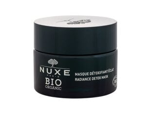 Детоксифицирующая маска для лица Nuxe Bio Organic Radiance Detox Mask, 50 мл цена и информация | Маски для лица, патчи для глаз | pigu.lt